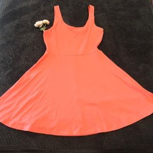 Flowy Peach Dress